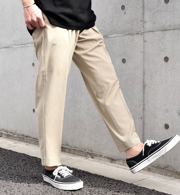 SHIPS any「SHIPS any: COOLMAX（R) アンクル テーパード パンツ ＜セットアップ対応＞◇」|スラックス|