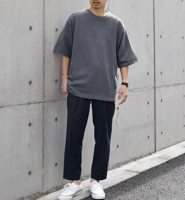 SHIPS any「SHIPS any: COOLMAX（R) アンクル テーパード パンツ ＜セットアップ対応＞◇」|スラックス|