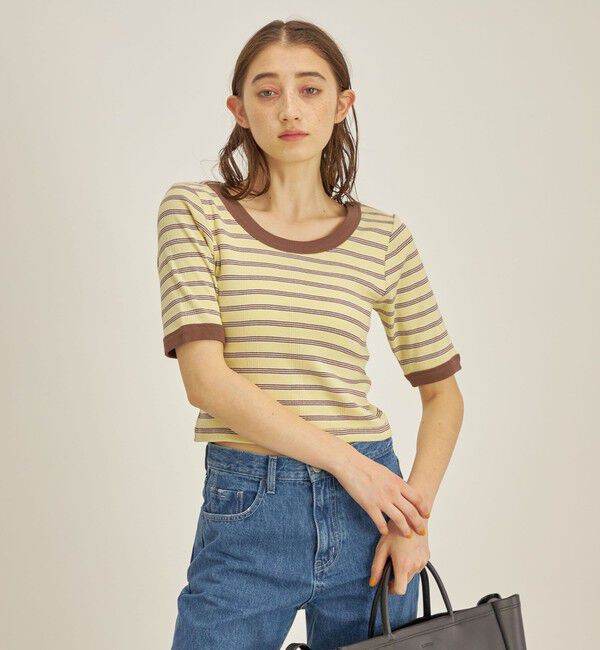 SHIPS for women「【SHIPS別注】miller:ショート丈 カップ TEE◇」|インナー|