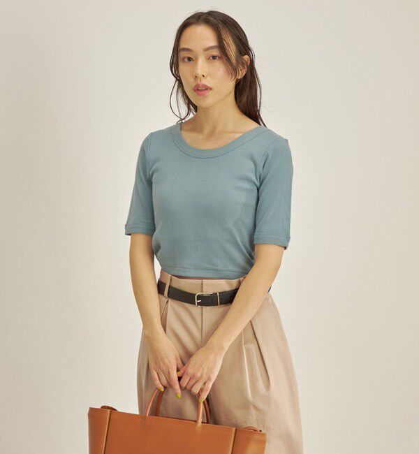 SHIPS for women「【SHIPS別注】miller:ショート丈 カップ TEE◇」|インナー|