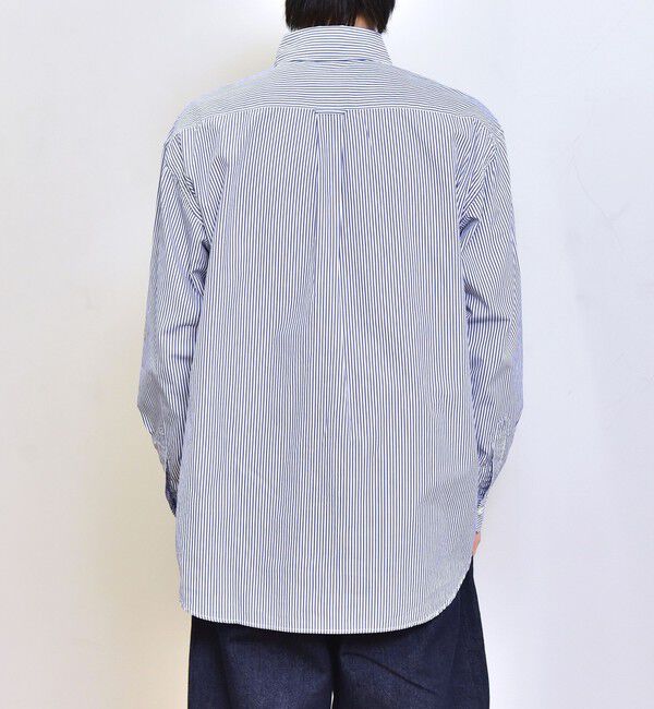 SHIPS any「【SHIPS any別注】CLEVE: リラックスフィット ボタンダウン 長袖 シャツ◇」|シャツ・ブラウス|