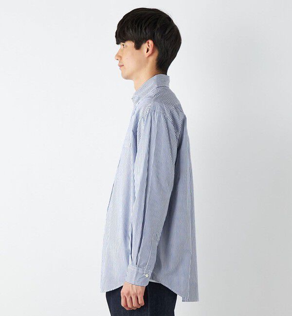 SHIPS any「【SHIPS any別注】CLEVE: リラックスフィット ボタンダウン 長袖 シャツ◇」|シャツ・ブラウス|
