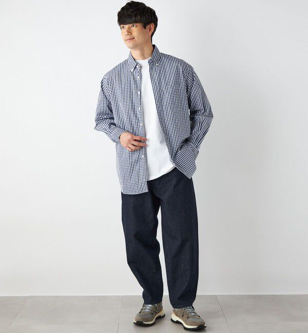 SHIPS any「【SHIPS any別注】CLEVE: リラックスフィット ボタンダウン 長袖 シャツ◇」|シャツ・ブラウス|