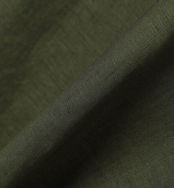 SHIPS「SHIPS: SOLOTEX(R) サフィランリネン リラックス 7スリーブ カプリシャツ」|シャツ・ブラウス|