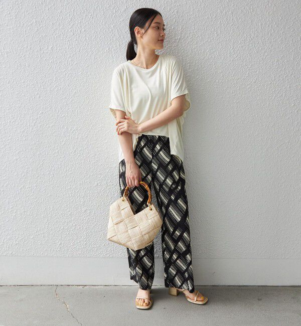 SHIPS for women「〈手洗い可能 / 接触冷感〉サンドウォッシュ プルオーバー◇」|Tシャツ・カットソー|