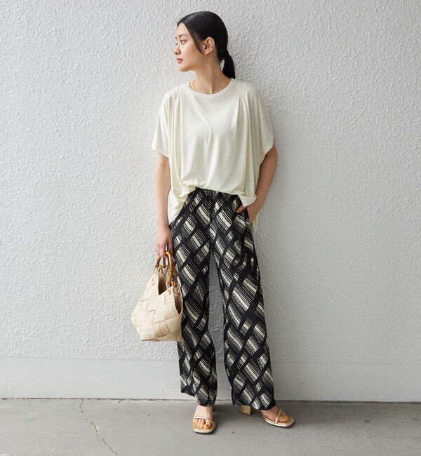 SHIPS for women「〈手洗い可能 / 接触冷感〉サンドウォッシュ プルオーバー◇」|Tシャツ・カットソー|