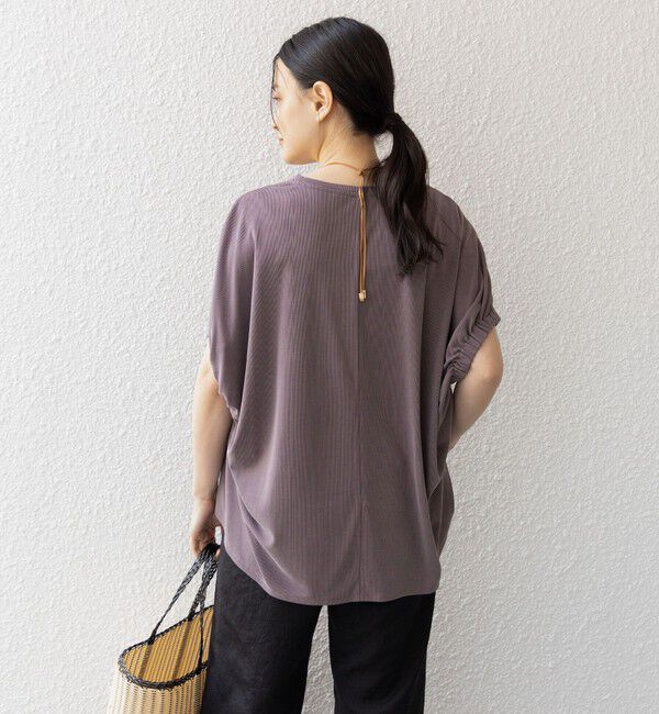 SHIPS for women「〈手洗い可能 / 接触冷感〉サンドウォッシュ プルオーバー◇」|Tシャツ・カットソー|