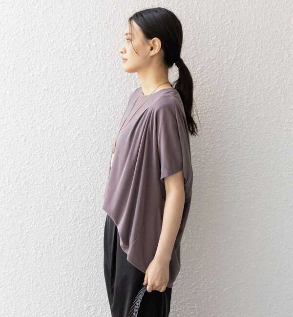 SHIPS for women「〈手洗い可能 / 接触冷感〉サンドウォッシュ プルオーバー◇」|Tシャツ・カットソー|