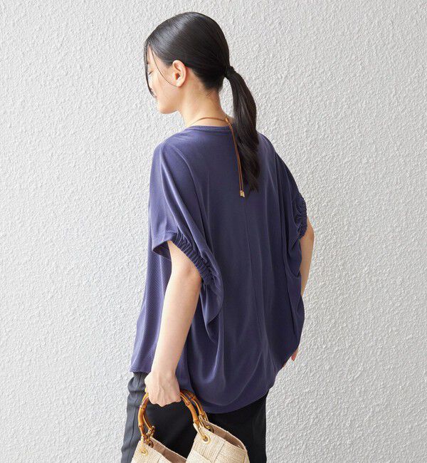 SHIPS for women「〈手洗い可能 / 接触冷感〉サンドウォッシュ プルオーバー◇」|Tシャツ・カットソー|