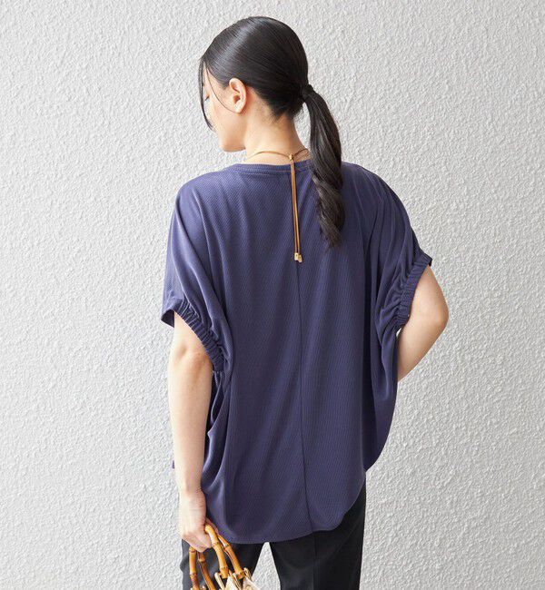 SHIPS for women「〈手洗い可能 / 接触冷感〉サンドウォッシュ プルオーバー◇」|Tシャツ・カットソー|