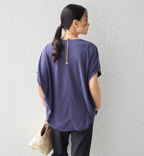 SHIPS for women「〈手洗い可能 / 接触冷感〉サンドウォッシュ プルオーバー◇」|Tシャツ・カットソー|