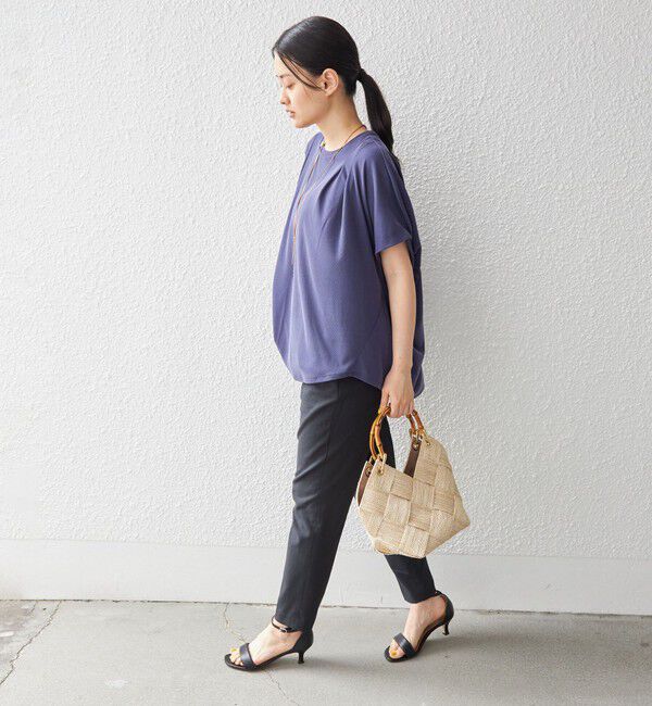 SHIPS for women「〈手洗い可能 / 接触冷感〉サンドウォッシュ プルオーバー◇」|Tシャツ・カットソー|