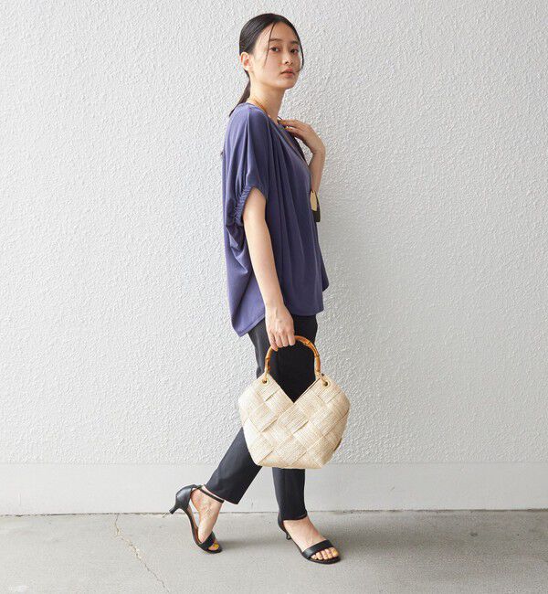 SHIPS for women「〈手洗い可能 / 接触冷感〉サンドウォッシュ プルオーバー◇」|Tシャツ・カットソー|