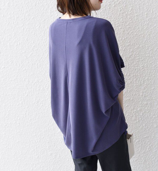 SHIPS for women「〈手洗い可能 / 接触冷感〉サンドウォッシュ プルオーバー◇」|Tシャツ・カットソー|