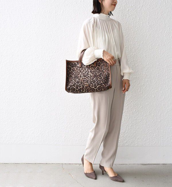 SHIPS for women「〈手洗い可能〉アセテート テーパード パンツ（セットアップ 対応）◇」|その他|