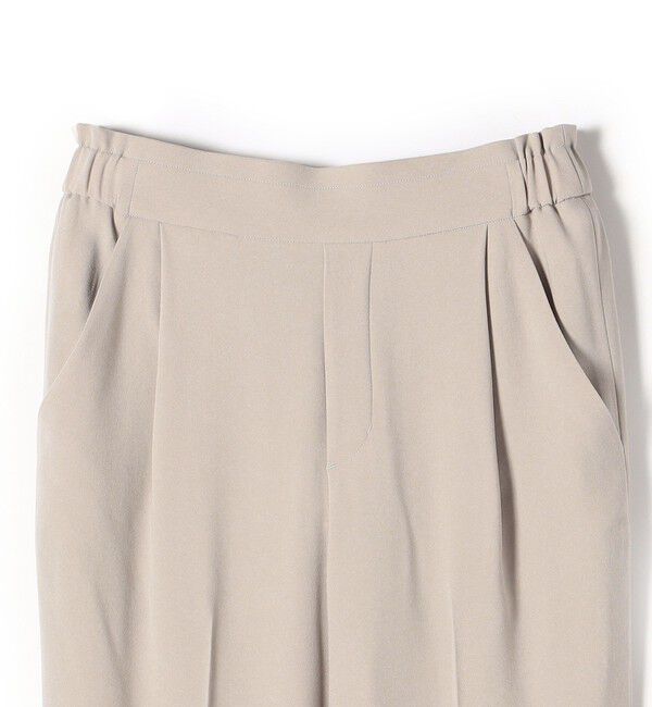 SHIPS for women「〈手洗い可能〉アセテート テーパード パンツ（セットアップ 対応）◇」|その他|