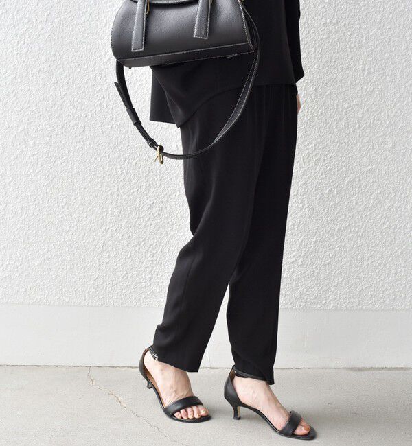 SHIPS for women「〈手洗い可能〉アセテート テーパード パンツ（セットアップ 対応）◇」|その他|