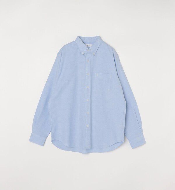 SHIPS any「SHIPS any: COTTON USA ワンポイント ロゴ 刺繍 オックス ボタンダウン シャツ 24SS◇」|シャツ・ブラウス|