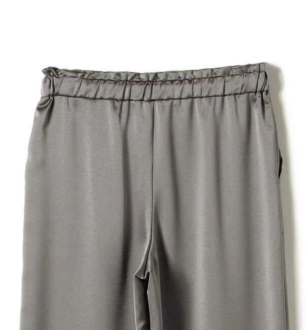 SHIPS for women「〈手洗い可能〉サテン ドロスト リラックス パンツ」|その他|