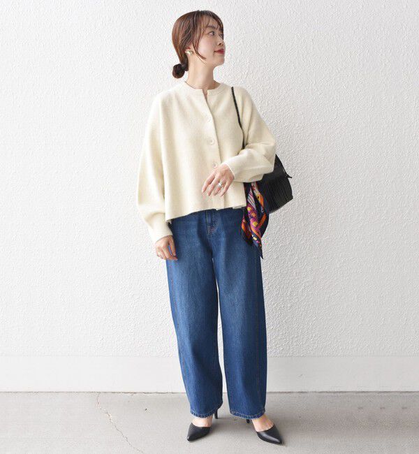 SHIPS for women「〈手洗い可能〉へアリー 畦編み カーディガン ◇」|カーディガン|