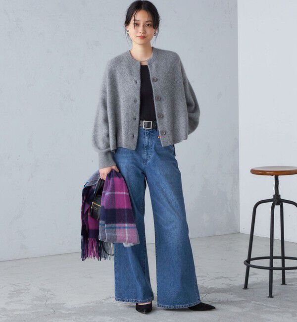 SHIPS for women「〈手洗い可能〉へアリー 畦編み カーディガン ◇」|カーディガン|