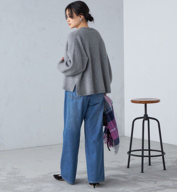 SHIPS for women「〈手洗い可能〉へアリー 畦編み カーディガン ◇」|カーディガン|