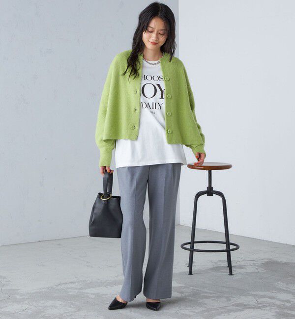 SHIPS for women「〈手洗い可能〉へアリー 畦編み カーディガン ◇」|カーディガン|