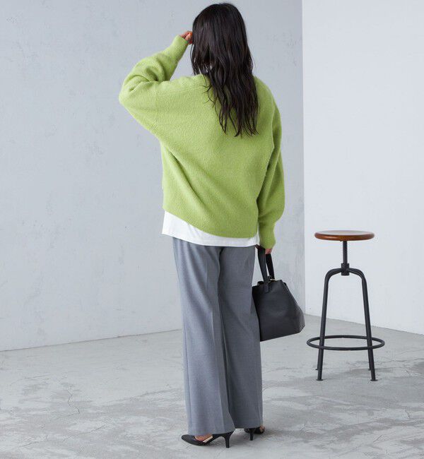 SHIPS for women「〈手洗い可能〉へアリー 畦編み カーディガン ◇」|カーディガン|