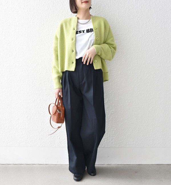 SHIPS for women「〈手洗い可能〉へアリー 畦編み カーディガン ◇」|カーディガン|