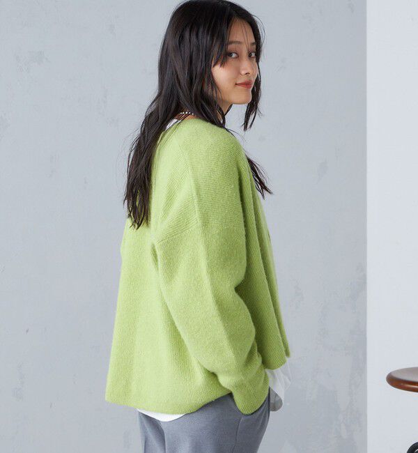 SHIPS for women「〈手洗い可能〉へアリー 畦編み カーディガン ◇」|カーディガン|