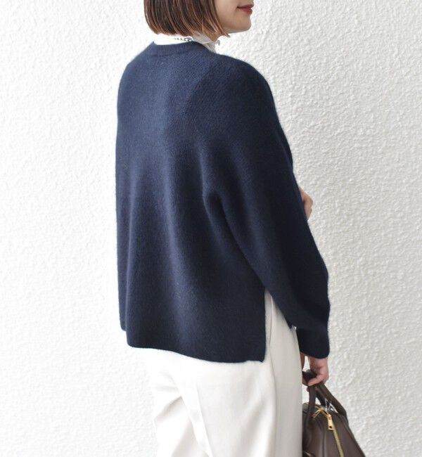 SHIPS for women「〈手洗い可能〉へアリー 畦編み カーディガン ◇」|カーディガン|