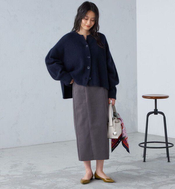 SHIPS for women「〈手洗い可能〉へアリー 畦編み カーディガン ◇」|カーディガン|