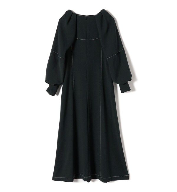 SHIPS for women「* 〈洗濯機可能 / セレモニー対応可〉ステッチ ショルダー タック ワンピース ◇」|ワンピース|