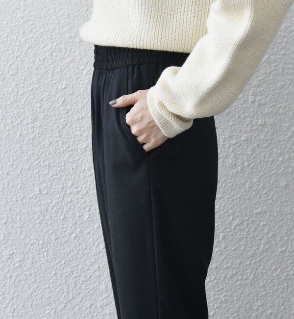 SHIPS any「SHIPS any:〈手洗い可能〉ストレッチ イージー ピンタック ワイド パンツ」|その他|