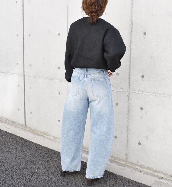 SHIPS any「SHIPS any: 〈手洗い可能〉シャギー ソリッド リラックス クルーネック ニット ◇」|ニット・セーター|