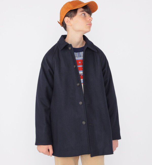 SHIPS KIDS「SHIPS KIDS:145～160cm / ステンカラー コート」|ステンカラーコート|