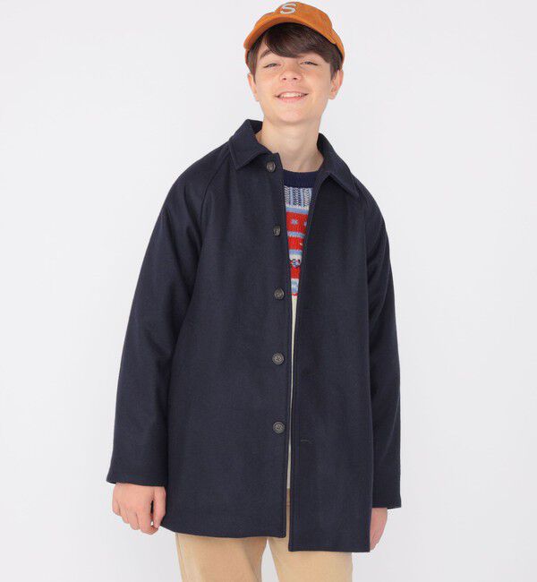 SHIPS KIDS「SHIPS KIDS:145～160cm / ステンカラー コート」|ステンカラーコート|