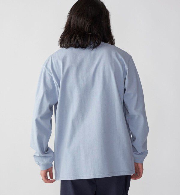 SHIPS「KINGS POINT: ロゴ プリント 長袖 Tシャツ」|Tシャツ・カットソー|