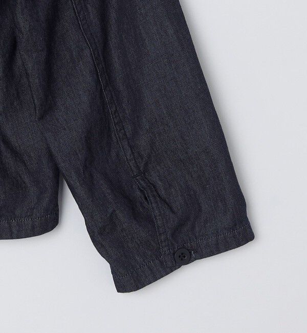 SHIPS「SHIPS: ライトダンガリー ミリタリー プルオーバー シャツ」|シャツ・ブラウス|