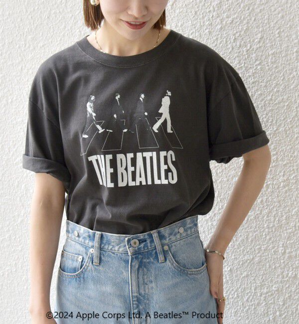 SHIPS any「GOOD ROCK SPEED: ミュージック グラフィック プリント バンド Tシャツ◇」|Tシャツ・カットソー|グレー系