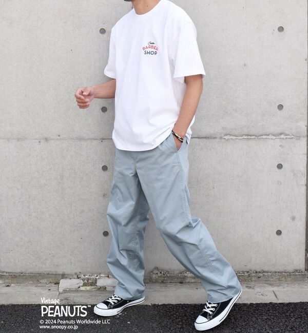 SHIPS any「SHIPS any: SNOOPY コラボ カルチャー グラフィック バック プリント Tシャツ◇」|Tシャツ・カットソー|