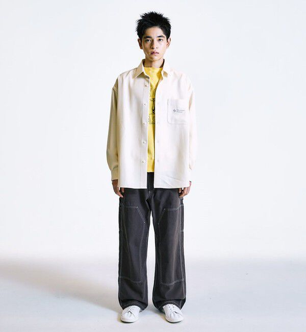 SHIPS「City Ambient Products: レギュラーカラー ロングスリーブ オーバー シャツ」|シャツ・ブラウス|