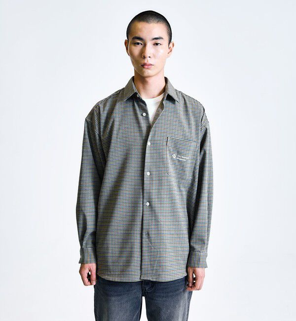 SHIPS「City Ambient Products: レギュラーカラー ロングスリーブ オーバー シャツ」|シャツ・ブラウス|