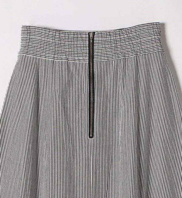 SHIPS any「SHIPS any:〈洗濯機可能〉コードレーン ストライプ クラシカル フレア スカート」|スカート|