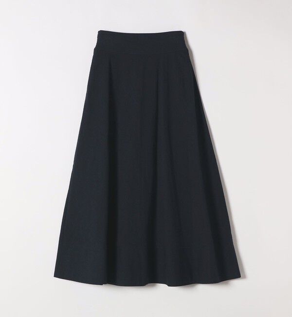 SHIPS any「SHIPS any:〈洗濯機可能〉コードレーン ストライプ クラシカル フレア スカート」|スカート|