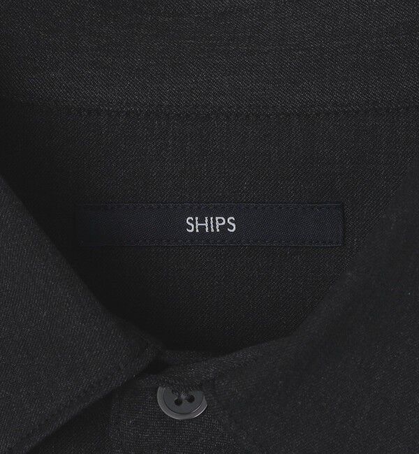 SHIPS「SHIPS: SMART MERINO(R) レギュラーカラー シャツ」|シャツ・ブラウス|
