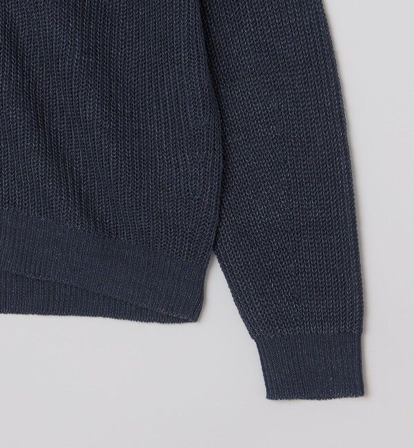 SHIPS「SHIPS: サンフェード リネン Vネック カーディガン」|カーディガン|