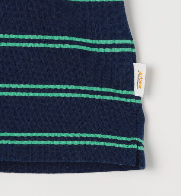 SHIPS any「【SHIPS any別注】sports wear: レトロ カラー ボーダー Tシャツ◇」|Tシャツ・カットソー|