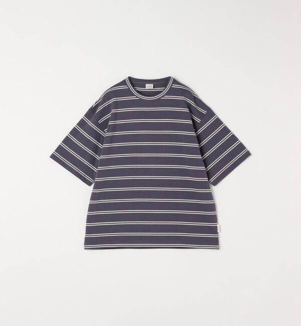 SHIPS any「【SHIPS any別注】sports wear: レトロ カラー ボーダー Tシャツ◇」|Tシャツ・カットソー|