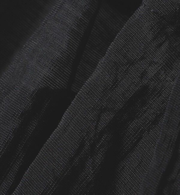 SHIPS any「SHIPS any:〈手洗い可能〉シアー ギャザー ドロスト ブルゾン」|ブルゾン・スタジャン|